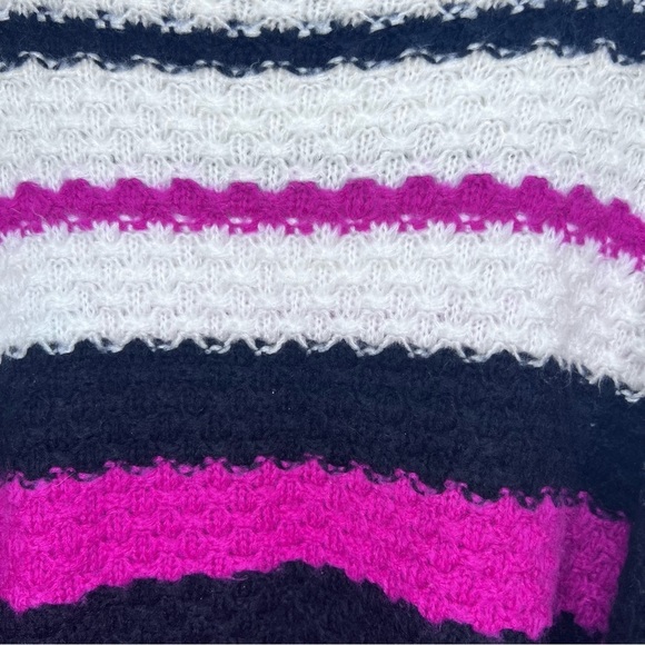 Kersh Striped Knit Cropped Sweater Size XXL - Picture 6 of 9